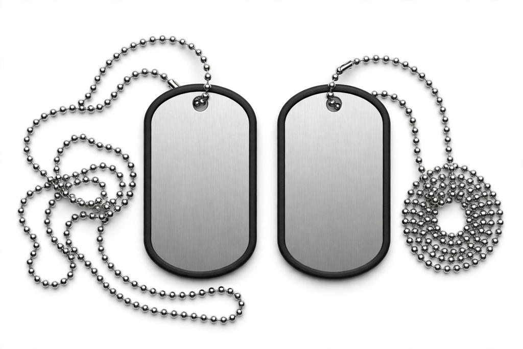 Custom GI Dog Tag Set